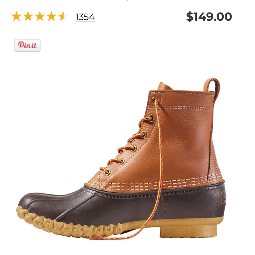 Ll bean boots mens 6